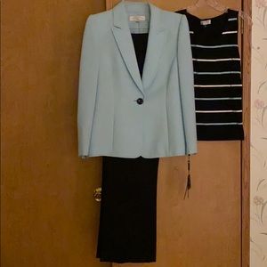 3 Piece Jacket, Slacks, Short Sleeve Sweater